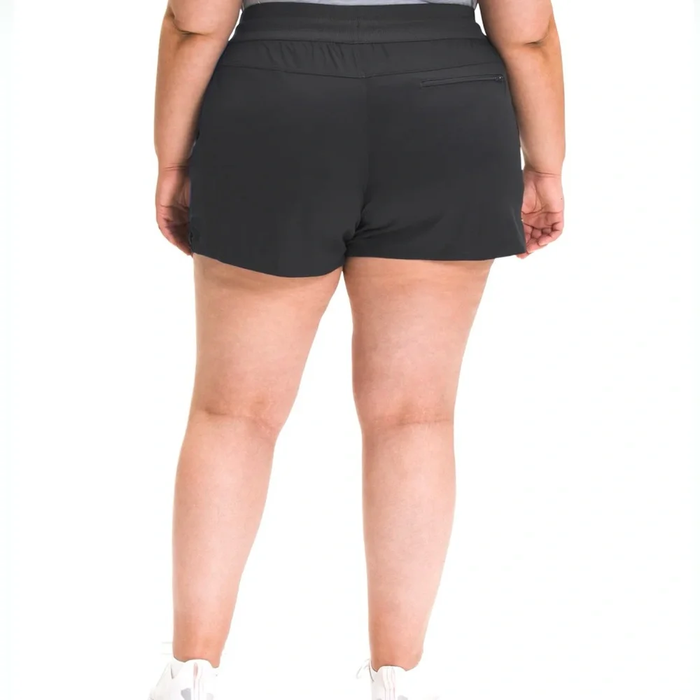 The North Face Women's Plus Aphrodite Motion Shorts Asphalt Grey Size 1X